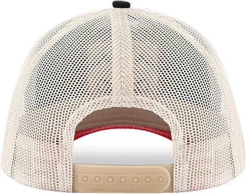Keep on Truckin' Funny Embroidered Patch Trucker Hat, Retro Vintage Baseball Cap for Men & Women, Breathable Mesh Snapback, Black/Red/White, for Truck Drivers in Saudi Arabia