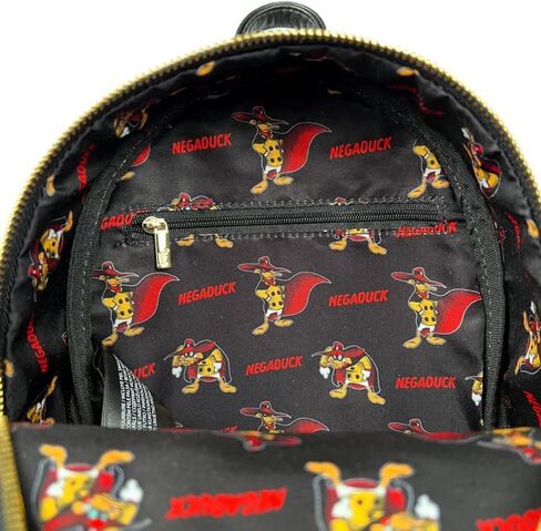 Loungefly Darkwing Duck Villain NEGADUCK Cosplay Mini Backpack in Saudi Arabia