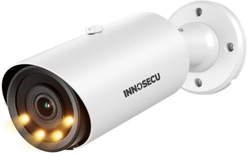 8MP AI PoE Camera, Outdoor Security IP Dome Camera, Smart Sound Alarm, Light Color Night Vision, AI Human/Vehicle Detection, Two Way Audio, 2.8mm Lens Wide Angle 110°, IND8BD97D in Kuwait