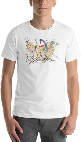 Wassily Kandinsky Artwork, Untitled 1922 T-Shirt (Adults, Kids, Short & Long Sleeve) Black in Saudi Arabia