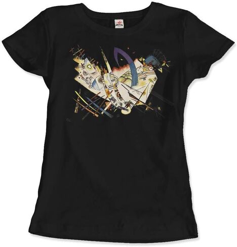 Wassily Kandinsky Artwork, Untitled 1922 T-Shirt (Adults, Kids, Short & Long Sleeve) Black in Saudi Arabia