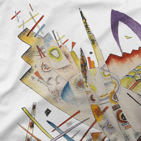 Wassily Kandinsky Artwork, Untitled 1922 T-Shirt (Adults, Kids, Short & Long Sleeve) Black in Saudi Arabia