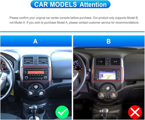 2G+64G CAR Radio for Nissan Versa Note 2014-2016 مع Carplay Wireless Android Auto ، 9 بوصة الشاشة التي تعمل باللمس لراديو الدعم مرآة رابط WiFi GPS Bluetooth FM RDS EQ SWC Camrea in Kuwait