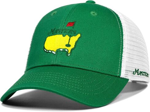 2024 2025 قبعة بطولة الجولف، قبعة كروية لسائقي الشاحنات باللون الأخضر/الأبيض، ملابس بضائع الجولف للرجال والنساء in Kuwait