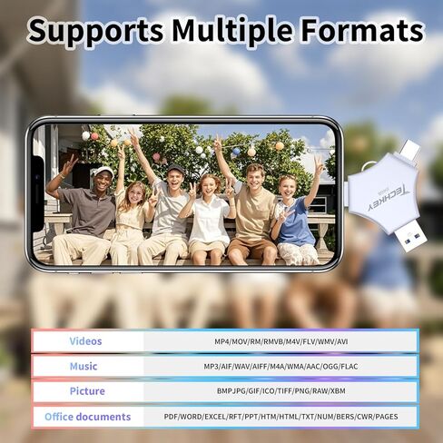 محرك أقراص USB 3.0 فلاش 64 جيجا بايت لجهاز iPhone ، 3in1 عصا تخزين حارس مرمى الصور الخارجي لالتقاط الصور/الفيديو/البيانات الاحتياطية ، V4.46HIGH in Kuwait
