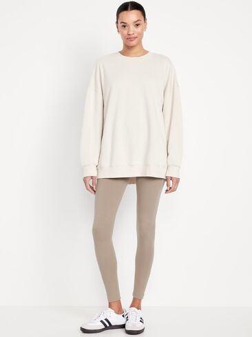 Old Navy High-Waisted Jersey Fashion Layering Leggings - Malted in Kuwait
