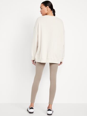 Old Navy High-Waisted Jersey Fashion Layering Leggings - Malted in Kuwait