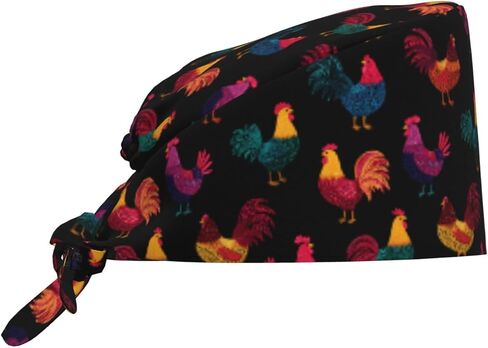 Cat Taco Working Cap, Scrub Cap with Sweatband, Adjustable Tie Back Hat Breathable Headgear for Women/Men in Saudi Arabia