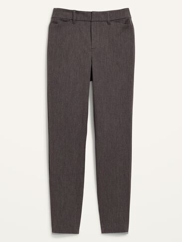 Old Navy High-Waisted Pixie Skinny Ankle Pants - Dark Heathered Gray in Kuwait