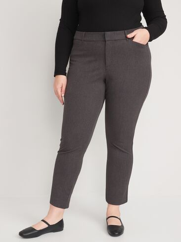 Old Navy High-Waisted Pixie Skinny Ankle Pants - Dark Heathered Gray in Kuwait