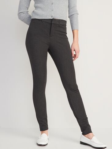 Old Navy High-Waisted Pixie Skinny Pants - Dark Heathered Gray in Kuwait
