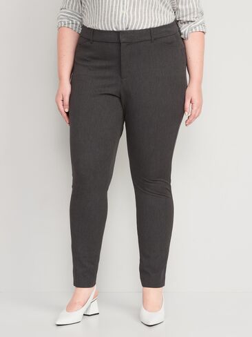 Old Navy High-Waisted Pixie Skinny Pants - Dark Heathered Gray in Kuwait