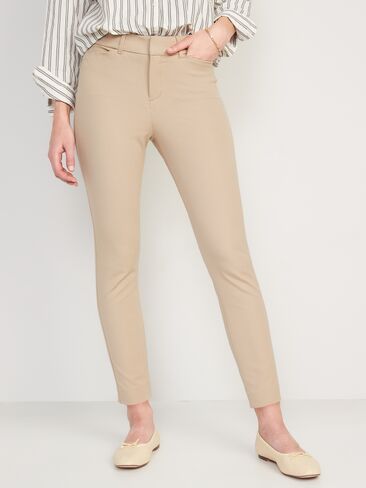 Old Navy High-Waisted Pixie Skinny Ankle Pants - Mocha Taffy in Kuwait
