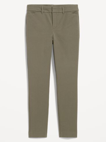 Old Navy High-Waisted Pixie Skinny Ankle Pants - Olive Green in Kuwait