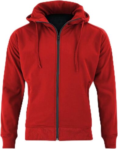 Men's Motorcycle Hoodie - Premium Moto Racing Protective Hoodie with CE-Approved Lining for Safety in Saudi Arabia