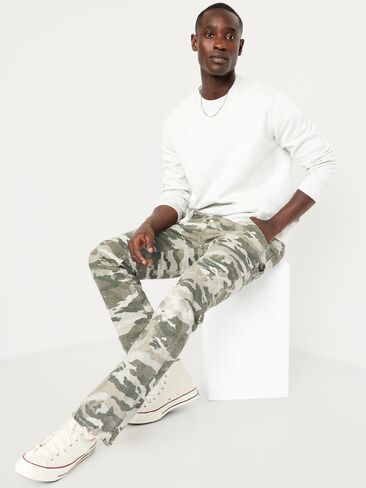 بنطال كاربنتر مستقيم من التسعينيات من Old Navy - مموه رملي in Saudi Arabia