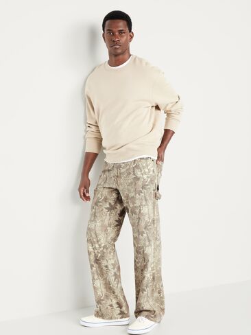 Old Navy 90's Baggy Carpenter Jeans - Sand Camo in Saudi Arabia
