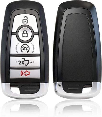 المفتاح الذكي لـ Ford Mustang 2017-2022 ، yikebalog 5 buttons القرب مفتاح التحكم عن بعد FOB FOB for Ford Fusion M3N-A2C93142600 in Kuwait