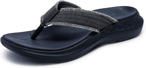 Skechers Men Parson SD-Gino Thong Sandal مع حواف متوترة in Saudi Arabia
