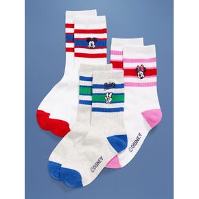 Old Navy Old Navy x Disney© Crew Socks 3-Pack for Kids - Multi Pack in Saudi Arabia