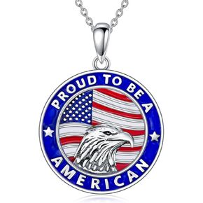 Puerto Rico/Africa Map/Italian Horn Necklace for Women 925 Sterling Silver National flag Map Pendant Jewelry Gifts for Men Women in Kuwait