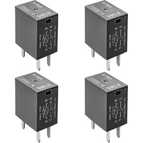 2 PCS Car Car Conferening Relay ، 12VDC 40A 13500114/8385 Multi Guird Connect Connect AC Relays ، Relay High-Power 4-Pin Air Fan متوافق مع معظم المركبات in Kuwait