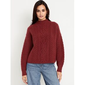 سترة SoSoft ذات رقبة وهمية من Old Navy - UMBER EARTH in Kuwait