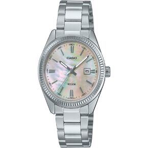 Casio LTP1302DS-4AV Women's Standard Stainless Steel Pink MOP Dial Analog Date Watch in Kuwait