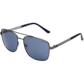 GUESS GF0206 Shiny Gunmetal/Blue One Size in Saudi Arabia