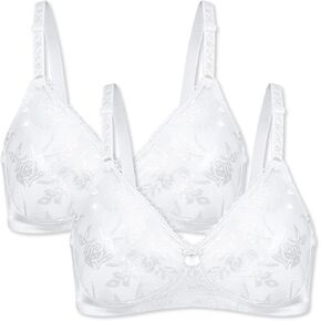 Bestform للسيدات 5006222 الأزهار جاكار اللاسلكي حمالة صدرية ناعمة مع أكواب تصطف خفيفة in Kuwait