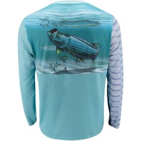Salty Scales Tarpon Gen 2 Fishing Shirt for Men, UPF Performance Clothing in Saudi Arabia