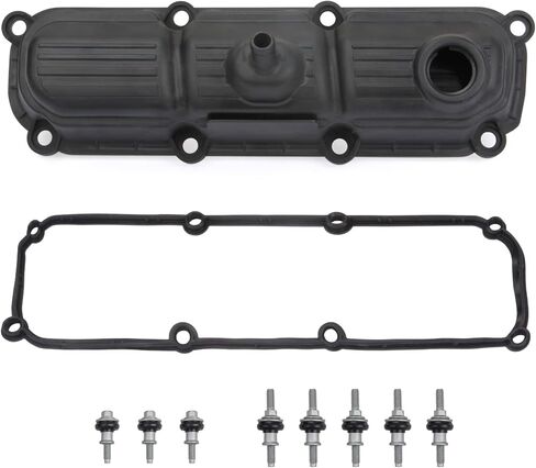 MITZONE Valve Cover Left and Right Compatible with Dodge Grand Caravan 2004-2010 Caravan 2004-2007 for Chrysler Pacifica 2005-2008 Town Country 2004-2010 for Jeep Wrangler 2007-2011 3.3L 3.8L in Saudi Arabia