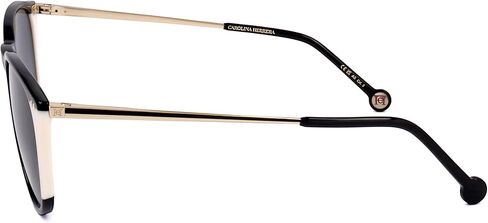 Carolina Herrera Dark Grey Shaded Oval Ladies Sunglasses HER 0184/S 080S/9O 54 in Saudi Arabia