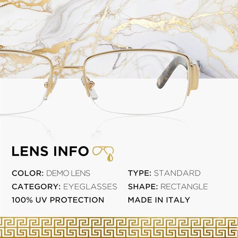 Versace VE1175B RECTANGLE Shape Eyeglass with Luxury Eyewear kit in Saudi Arabia
