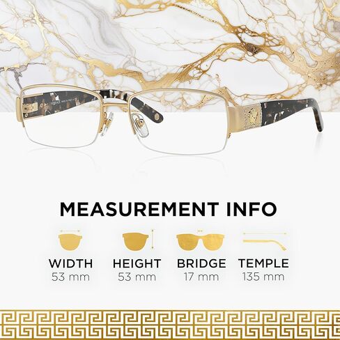 Versace VE1175B RECTANGLE Shape Eyeglass with Luxury Eyewear kit in Saudi Arabia