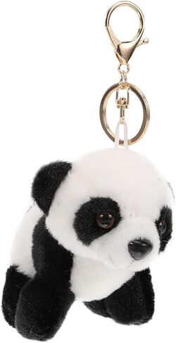 Abaodam Panda Keychain Panda Stuffed Animal Plush Pendant Keyring Pendant Soft Animal Doll Toy for Handbag Purse Car Charms in Saudi Arabia