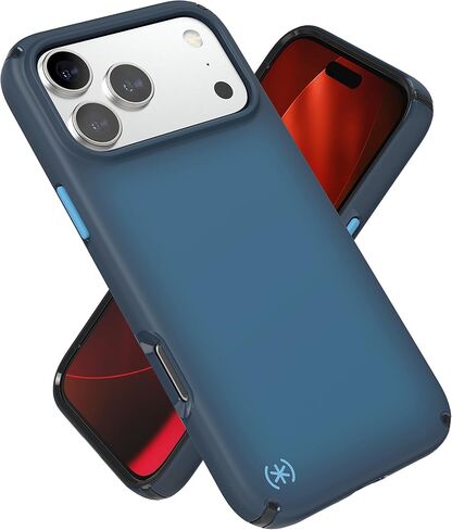 SPECK iPhone 15 Pro Max Case - تم تصميمه لـ Magsafe ، حماية الإسقاط - حالة هاتف مقاومة للخدش ، مضاد للأصفر 6.7 بوصة - سترة Presidio Lux Clear/Gold Glitter/Beige in Saudi Arabia