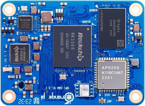 CM4 4G32GB مع لوحة أساسية RK3566 Quad Core 64 BOSER COMPUTER ، 1.8 GHz التردد Wi-Fi & Bluetooth 5.0 RKNN NPU AI Acelerator (4G32G+Base Board) in Kuwait