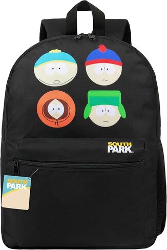 ساوث بارك على ظهر حقيبة ظهر مراهقة العمل صالة الألعاب الرياضية ستان كيني إريك روكساك سحق الكتب (AOP in Kuwait