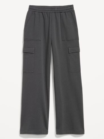 بنطال رياضي واسع الأرجل من Old Navy عالي الخصر SoComfy - النمر in Saudi Arabia