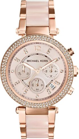 Michael Kors Charley Three-Hand Gold-Tone Metal Women's Watch (Model: MK4469) in Saudi Arabia