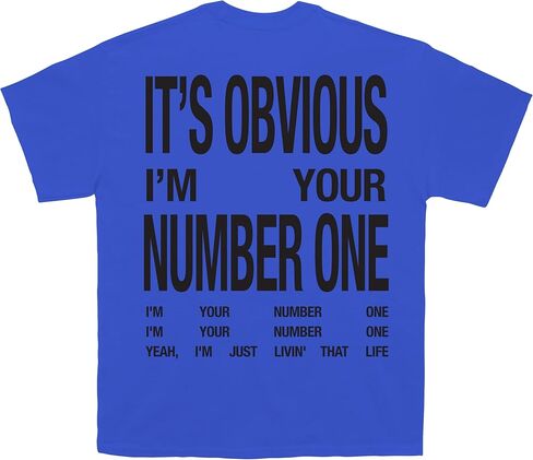 Charli XCX Unisex-Adult Offical Merch I'm Your Number One T-Shirt in Saudi Arabia