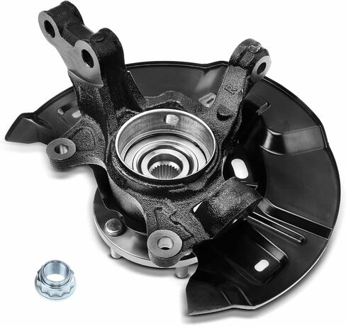 A-Premium الجبهة اليسرى التوجيه وعجلات المحامل المحامل مجموعة متوافقة مع Toyota Matrix 2009 2010 2011 2013 ، 2.4L ، AWD ، جانب السائق in Saudi Arabia