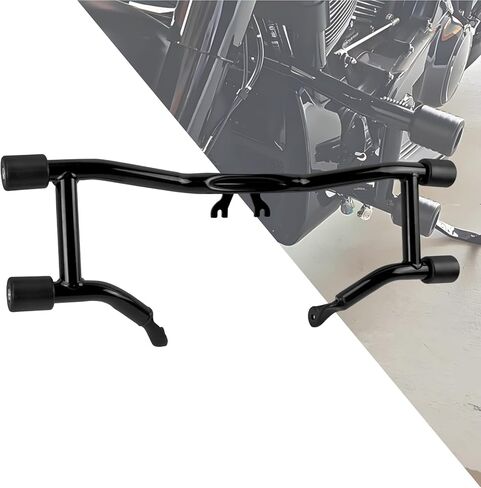 HDBUBALUS Motorcycle Crash Bar Engine Guard Highway Crash Bar Fit for Harley Touring Street Glide Road Glide Road King Electra Glide Ultra 2014-2024 Black in Saudi Arabia