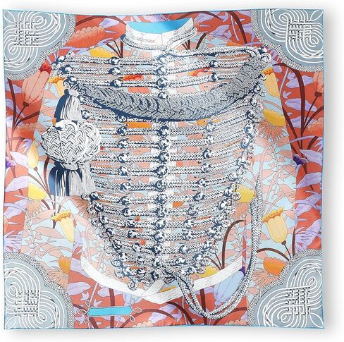 وشاح مربع من حرير التوت 100% من SusanSilk للنساء، وشاح فاخر منسوج خصيصًا مقاس 25.6 بوصة × 25.6 بوصة، ملفوف يدويًا، جاهز للهدايا in Saudi Arabia