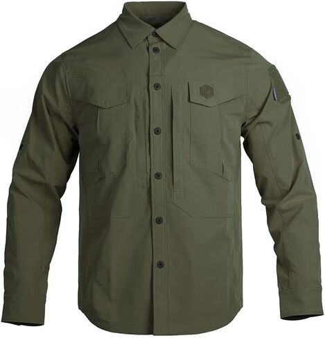 emersongear Blue Label PaiJiZhe Tac Field Shirt,Camp Shirts Mens Long Sleeve Durable Outdoor Apparel in Saudi Arabia