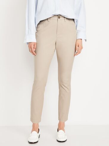 Old Navy High-Waisted Uniform Skinny Pants - A Stone's Throw in Saudi Arabia