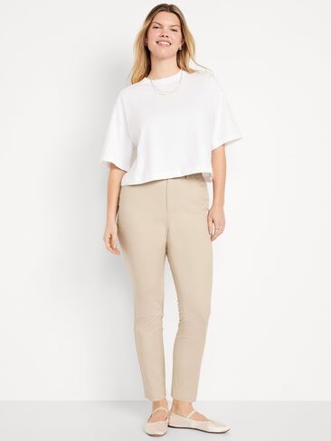 Old Navy High-Waisted Uniform Skinny Pants - A Stone's Throw in Saudi Arabia