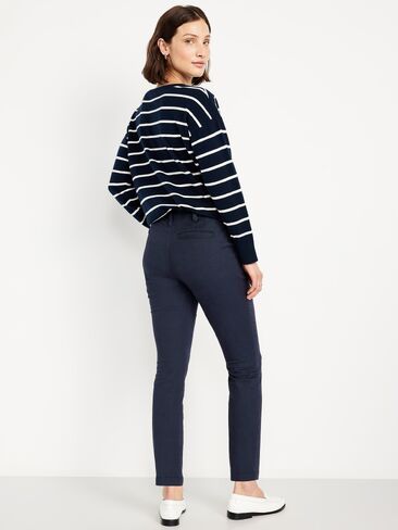 Old Navy High-Waisted Uniform Skinny Pants - Navy Captain in Saudi Arabia