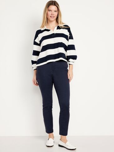 Old Navy High-Waisted Uniform Skinny Pants - Navy Captain in Saudi Arabia